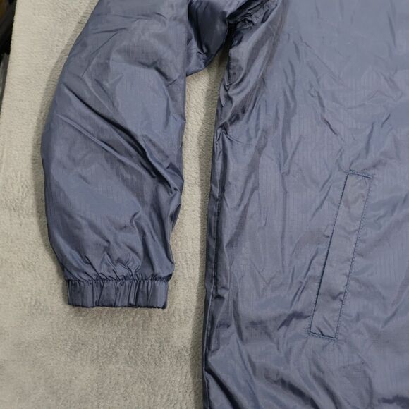 Dickies Mens Fleece Lined Hooded Jacket XL Navy Blue Workwear Full Zip NWT - Picture 4 of 15